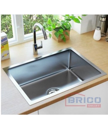 Evier inox Prestige à encastrer 1 Bac