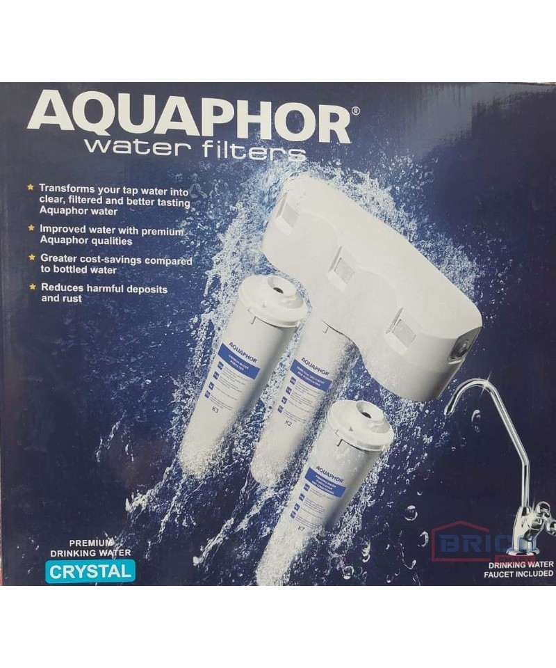 Filtre sous évier Aquaphor - Système de filtration d'eau à charbon