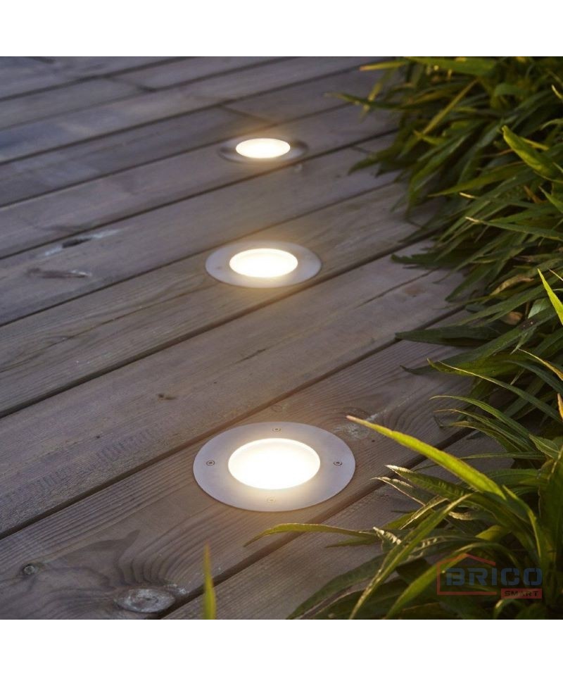 Spot Encastrable de sol LED (3W; IP65; 3000K)