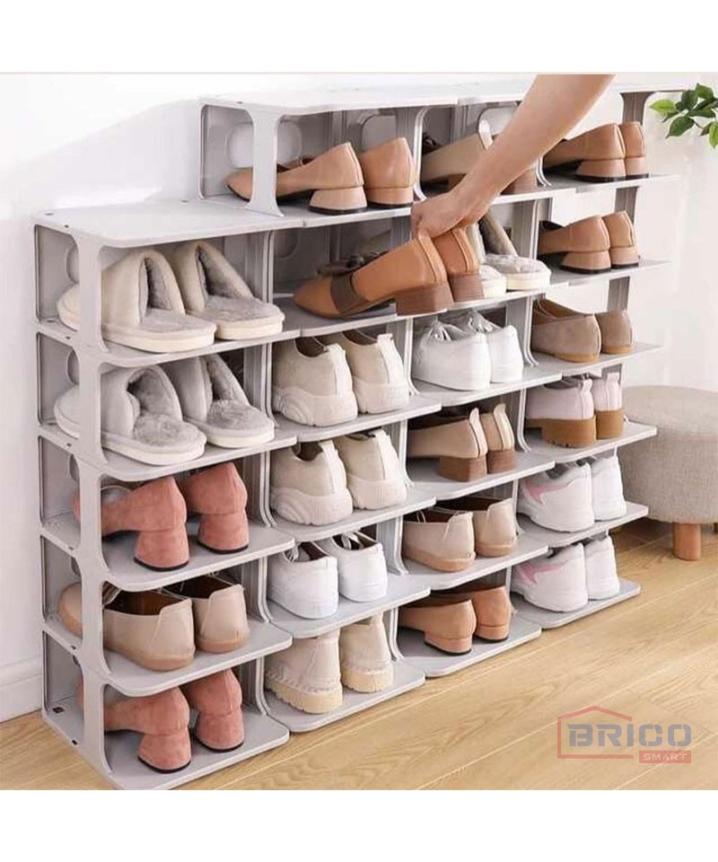 Meuble chaussures pratique pour un domicile bien rangé  Meuble rangement  chaussures, Meuble chaussure, Rangement chaussures