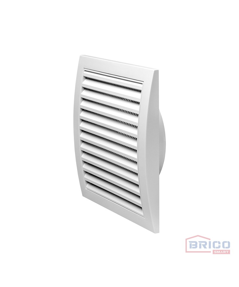 Grille de ventilation blanche (190*190mm; Ø150)