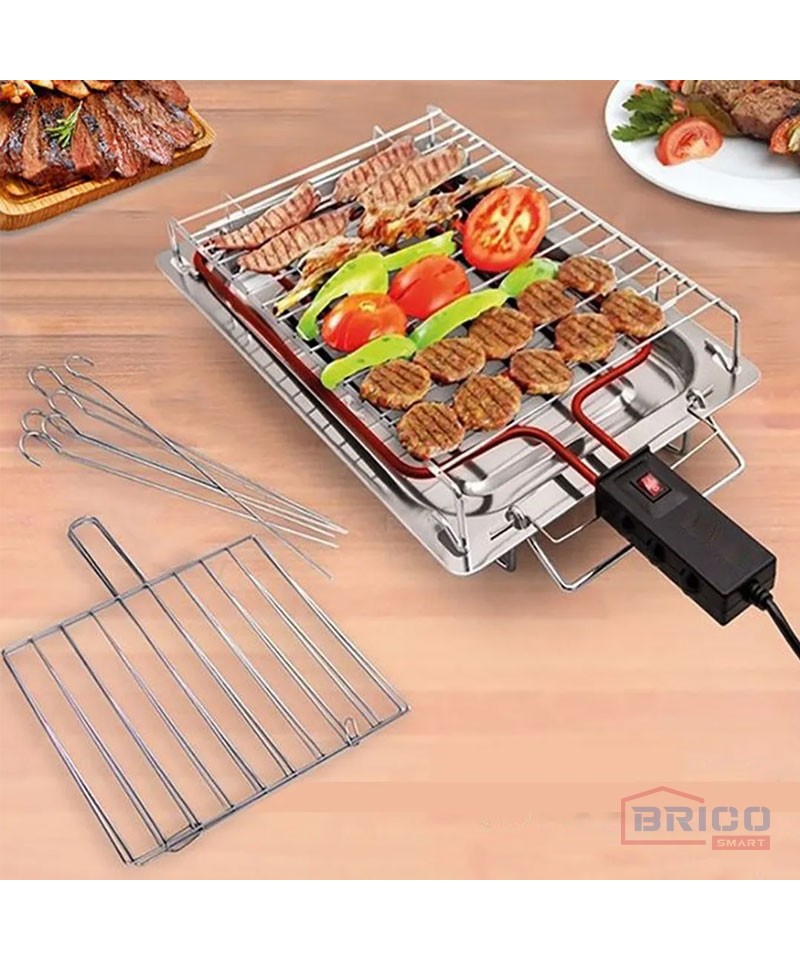 Grille inox de cuisson