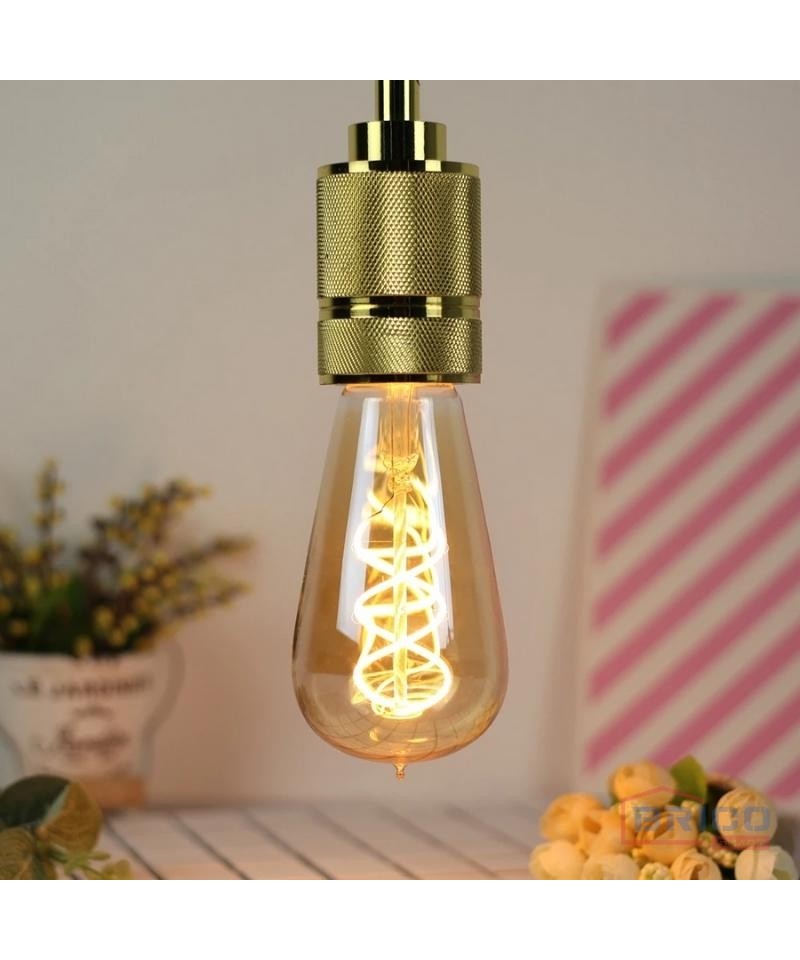 Lampe Filament ST64 LED E27 Couleur de la lumière Jaune
