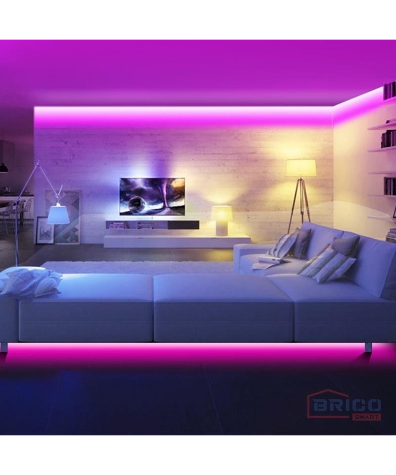 Ruban LED 6 mm SMD 4040 (1 mètre) Couleur de la lumière Violet