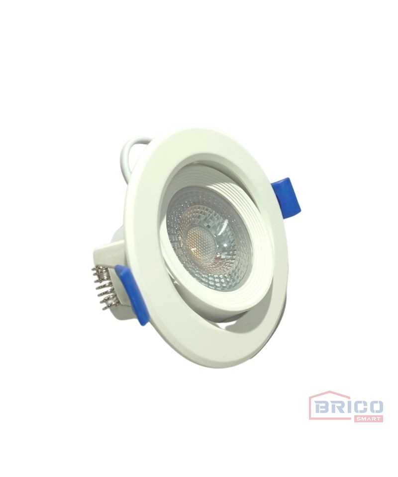 Spot LED rond réglable TULIP Couleur de la lumière 6500K