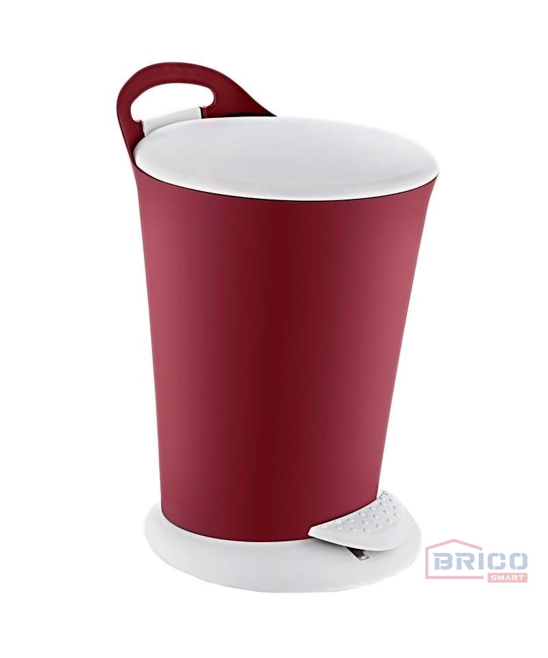 Poubelle Pingouin (6 litres) Couleur rouge