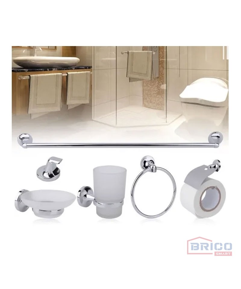 Set d’accessoires de salle de bains et WC - Maison Liv