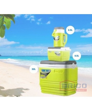Glacière 3en1 de 32L verte