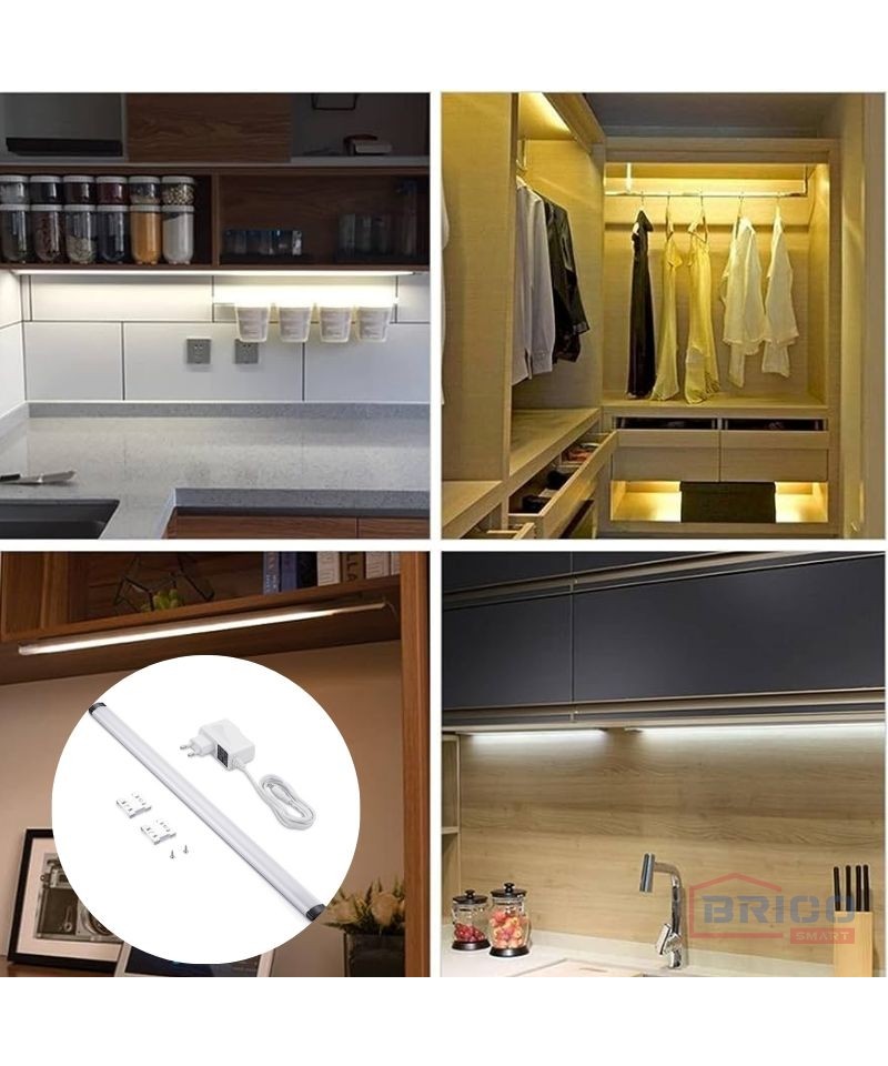 LED Lampe Placard Lampe LED Detecteur de Mouvement Batterie