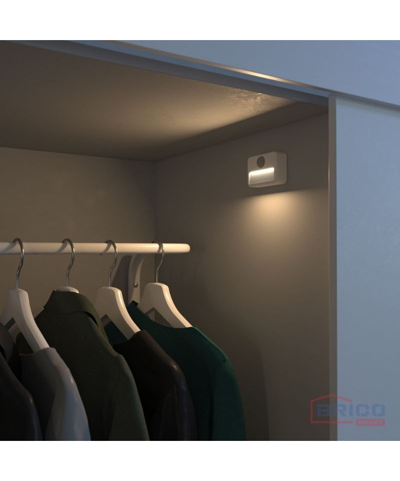 Lampe d'armoire LED sans fil avec capteur de mouvement PIR