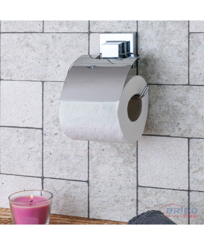 Porte-papier toilette mural double porte-papier toilette avec étagère porte-rouleau  de