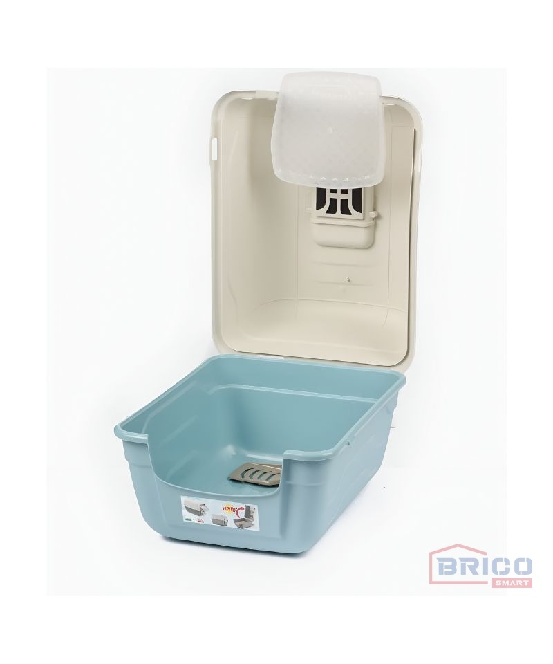 Plateau Toilette Pour Cage Animaux - 46,3x33,7x2,5 Cm, Vert, Facile à Nettoyer, Pour Poules, Rongeurs, Lapins