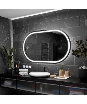 Miroir LED 100*60 cm...