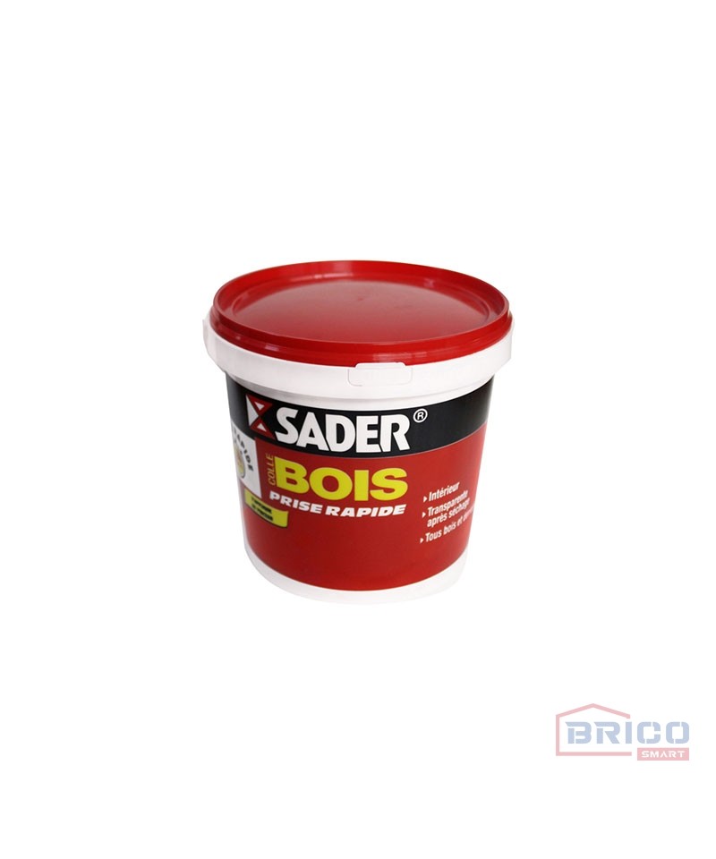 Colle à bois prise rapide, Sader Contenance 500 g