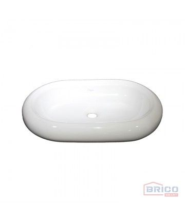 Vasque à poser en blanc, Iris