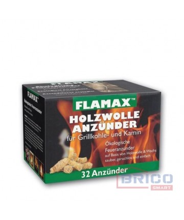 Flamax allume feu gel en sachet (100 unités)